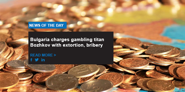 Bulgaria charges gambling titan Bozhkov with extortion, bribery