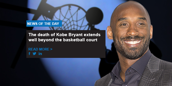The death of Kobe Bryant extends well beyond the basketball court