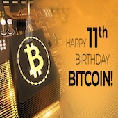 Happy Birthday Bitcoin! 11 years since first software release